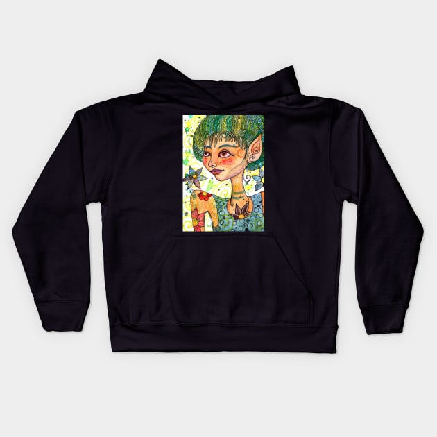 Frieda Kids Hoodie by SimoneMonschein